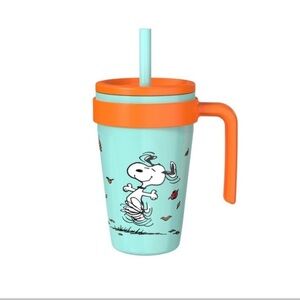 New! Peanuts Snoopy Fall Tumbler by Zak Designs 16 oz